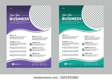 Creative Business Flyer Template Design