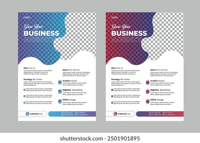 Creative Business Flyer Template Design