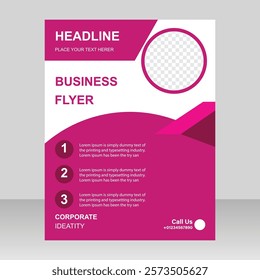 Creative Business Flyer Template Design