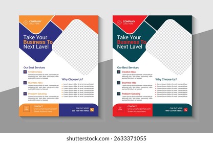 Creative Business Flyer Template Design