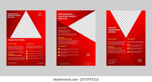 creative business flyer template for professional branding needs