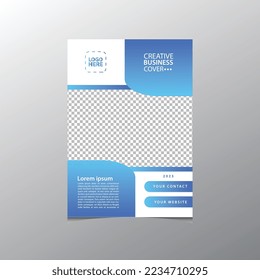 creative business flyer template simple
