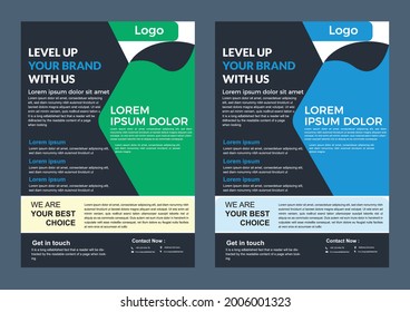 Creative Business Flyer Template Vector Editable and Print ready