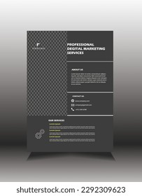 Creative Business Flyer Template Vector Editable and Print ready