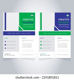 Creative Business Flyer Templates background