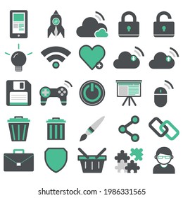 icono comercial creativo para un negocio. archivo vectorial