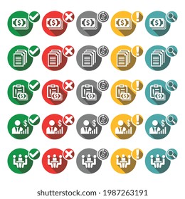 Creative Business Icons free trend