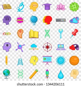 Creative business icons set. Cartoon style of 36 creative business vector icons for web for any design