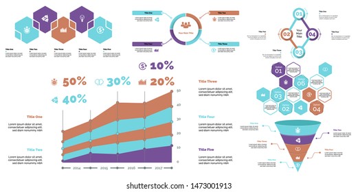 Creative business infographic design for analysis concept. Can be used for workflow layout, annual report, web design. Option chart, process chart, organizational graph, flowchart, pie chart