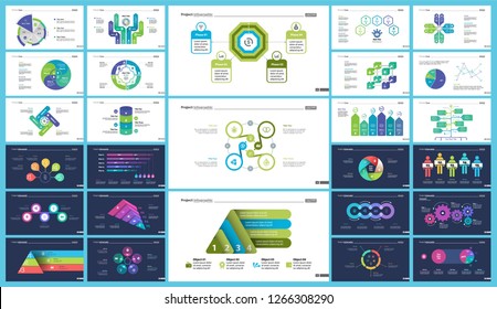 Creative business infographic design for management concept. Can be used for workflow layout, annual report, web design. Process chart, option chart, flowchart, donut chart, comparison, bar graph