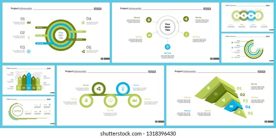 Creative business infographic design for management concept. Can be used for workflow layout, annual report, web design. Process chart, option chart, flowchart, donut chart, comparison, bar graph