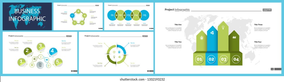 Creative business infographic design for management concept. Can be used for workflow layout, annual report, web design. Process chart, option chart, flowchart, donut chart, comparison, bar graph