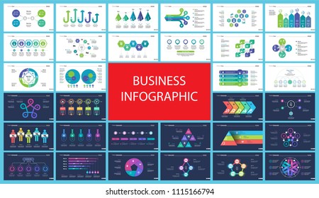 Creative business infographic design for project management concept. Can be used for business project, annual report, web design. Option chart, process chart, timeline, flowchart