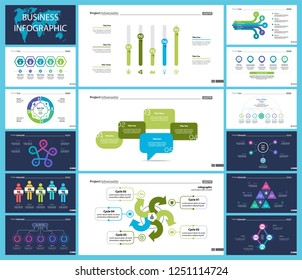Creative business infographic design for project management concept. Can be used for business project, annual report, web design. Option chart, process chart, timeline, flowchart