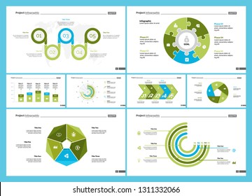 Creative business infographic design for project management concept. Can be used for business project, annual report, web design. Option chart, process chart, timeline, flowchart