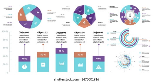 Creative business infographic design for project management concept. Can be used for business project, annual report, web design. Option chart, process chart, timeline, flowchart