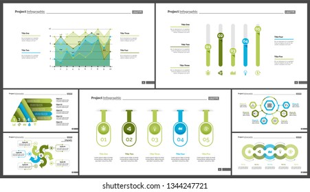 Creative business infographic design for startup concept. Can be used for business project, annual report, web design. Option chart, process chart, organizational chart, donut diagram, flowchart
