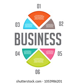 Creative Business Infographic Element with creative design illustration.