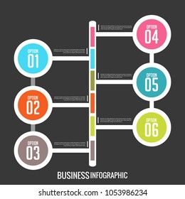 Creative Business Infographic Element with creative design illustration.