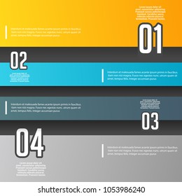 Creative Business Infographic Element with creative design illustration.
