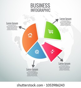 Creative Business Infographic Element with creative design illustration.