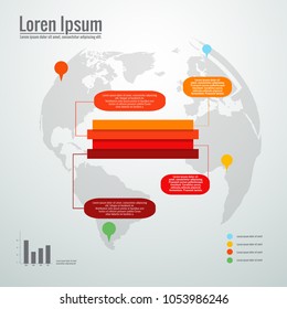 Creative Business Infographic Element with creative design illustration.
