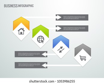 Creative Business Infographic Element with creative design illustration.