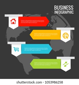 Creative Business Infographic Element with creative design illustration.