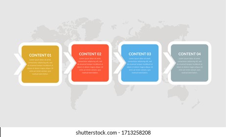 Vector Premium de elemento informativo de empresa creativa
