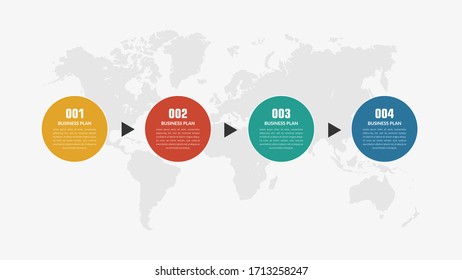Creative Business Infographic Element Premium Vector