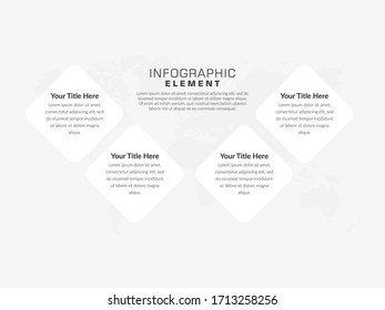 Creative Business Infographic Element Premium Vector