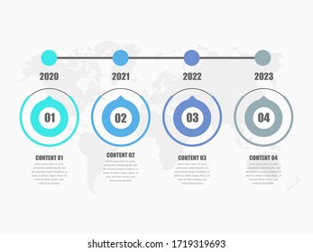 Vector Premium de elemento informativo de empresa creativa