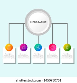 creative business infographic element template presentation