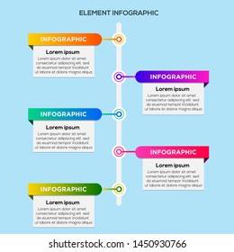 creative business infographic element template presentation