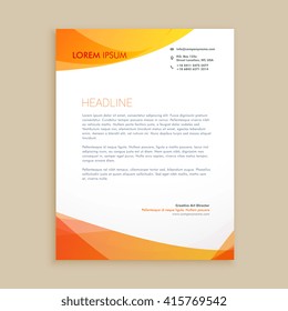 creative business letterhead design