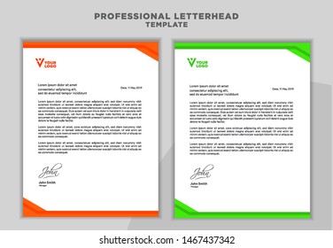 Creative Business Letterhead Design Template for your business