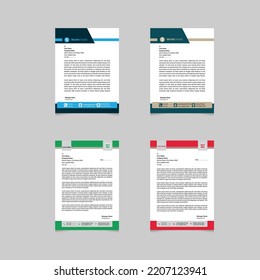  Creative Business letterhead design Template