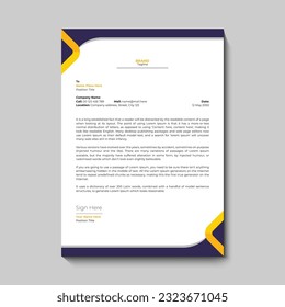 Plantilla de diseño de membrete de Creative Business