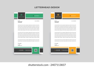 Creative Business Letterhead Design Template