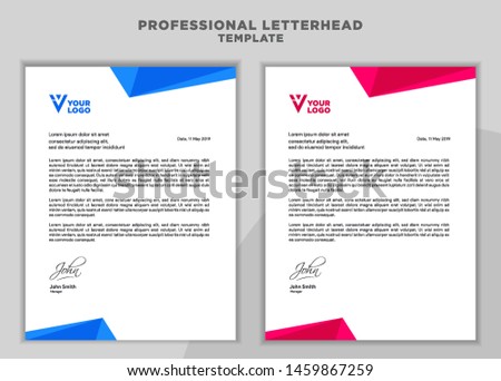 Creative Business Letterhead Design Template for your business