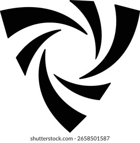 logotipo criativo empresa preto e branco. Vetor