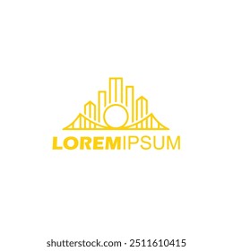 Plantillas creativas del diseño del logotipo del negocio y diseño colorido del Vector