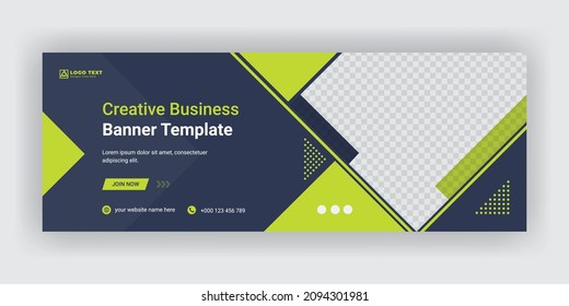 Creative Business Marketing Social Media Cover Template