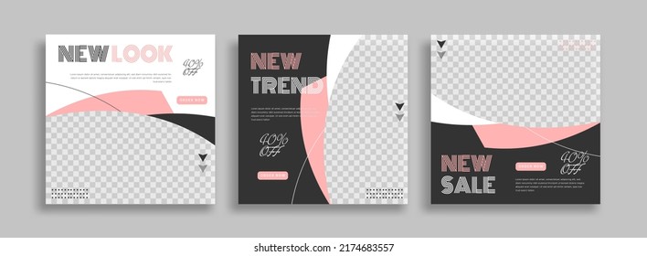 Creative Business marketing social media post template