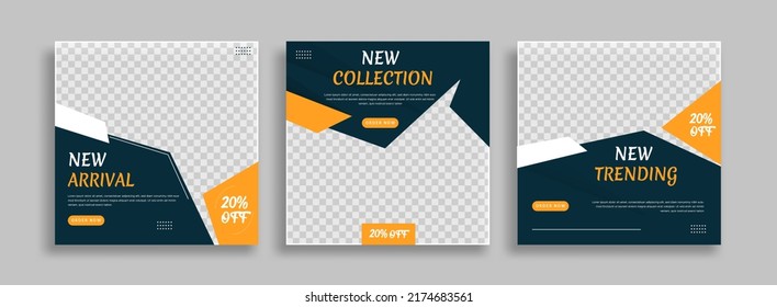 Creative Business marketing social media post template