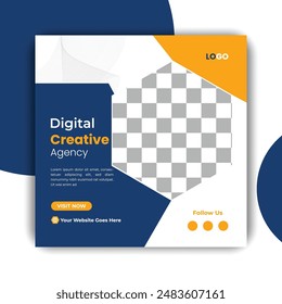 Creative Business marketing social media post template