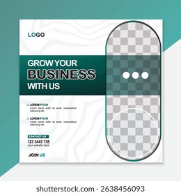 Creative Business marketing social media post template