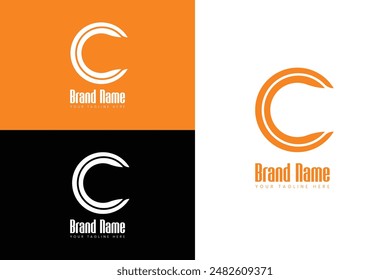 Creative Business Modern Initial Letter C Logo design Vector Template.