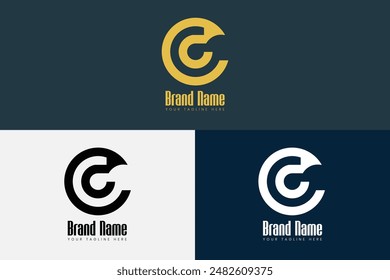 Creative Business Modern Initial Letter C Logo design Vector Template.