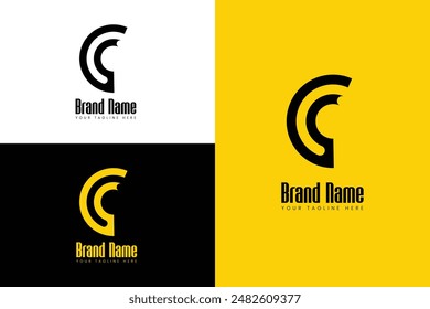 Creative Business Modern Initial Letter C Logo design Vector Template.